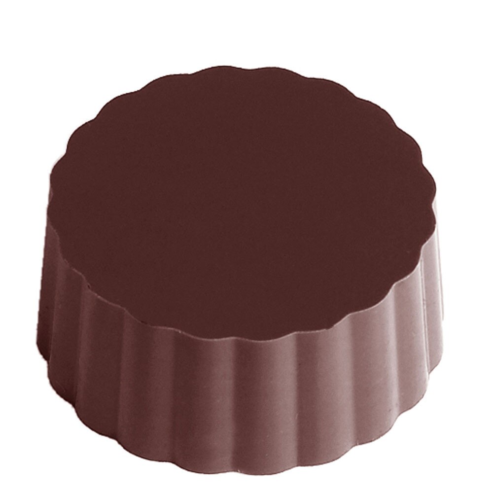 Chocolate World Mould Magnetic Round 32mm